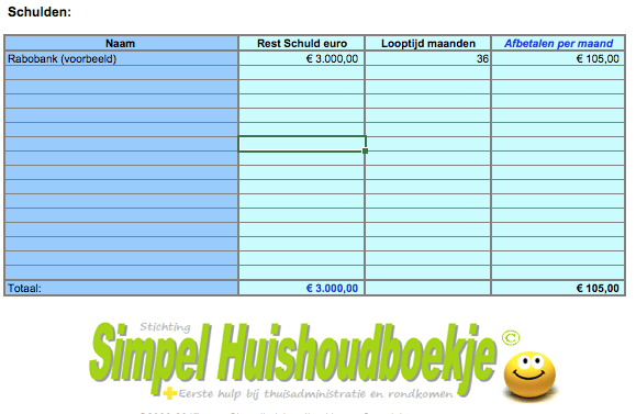 Simpel Huishoudboekje© Family + Deluxe - Afbeelding 10